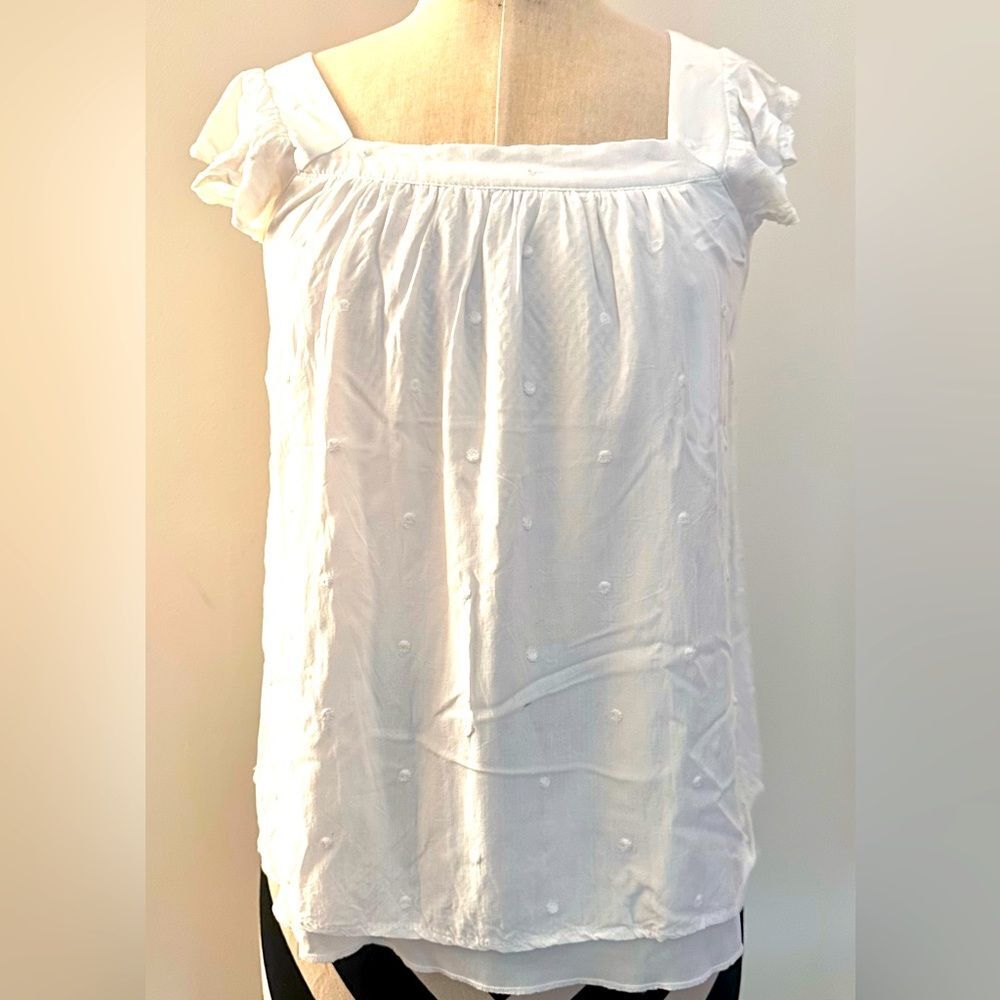 GUC dee elly by Francesca's Whtie Top
